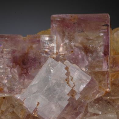 Fluorite with Barite