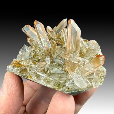 Quartz with Hematite