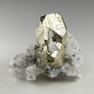 Pyrite with Quartz