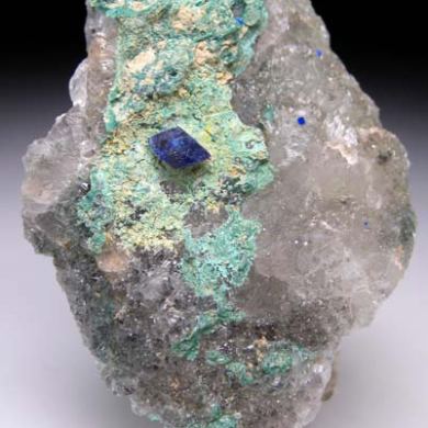 Cumengeite on Selenite