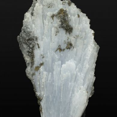 Anhydrite with Calcite and Pyrite