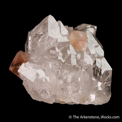 Fluorite with Quartz