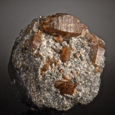 Parisite on Calcite