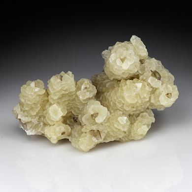 Benstonite on Calcite