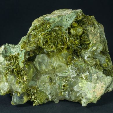 Epidote, Quartz