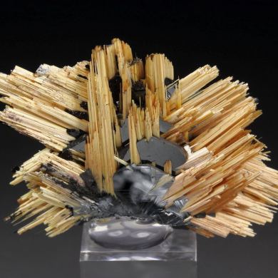 RUTILE, HEMATITE