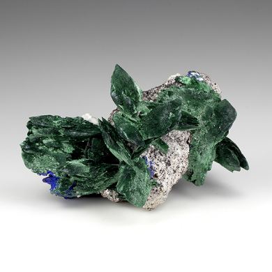 Malachite after Azurite