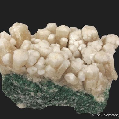 Plumboan Aragonite var. Tarnowitzite (fl)