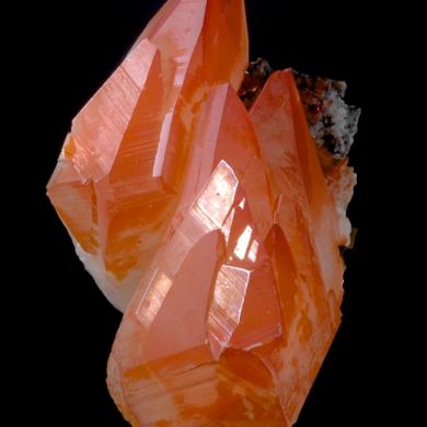 Calcite with Realgar inclusions