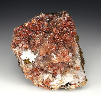 Vanadinite with Calcite