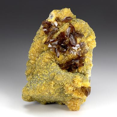 Barite with Calcite
