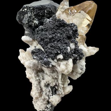 Bixbyite, topaz GREAT COMBO