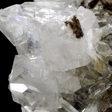 Calcite, hemimorphite