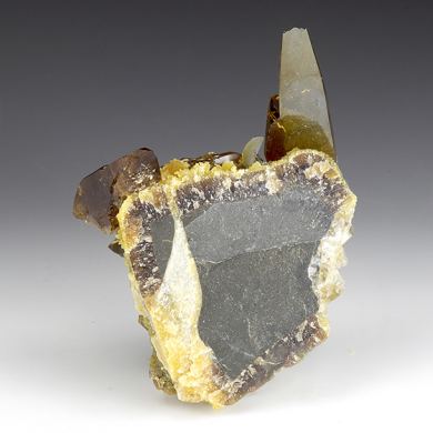 Barite with Calcite