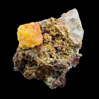 Cerussite, wulfenite, willemite