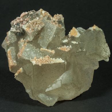 Fluorite with Quartz and Baryte