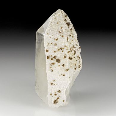Scheelite with Dolomite, Quartz