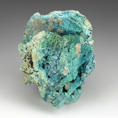 Cerussite with Chrysocolla