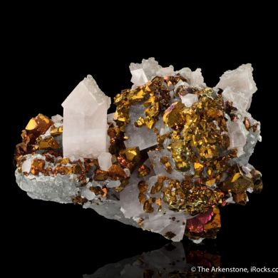 Calcite with Chalcopyrite