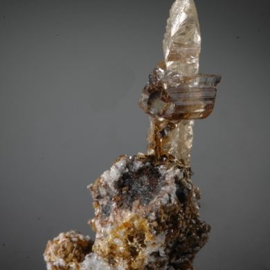 Smithsonite with Cerussite and Calcite