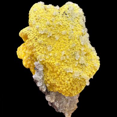 Mimetite pseudo after cerussite, hemimorphite