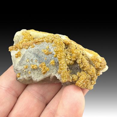 Fluorite with Siderite