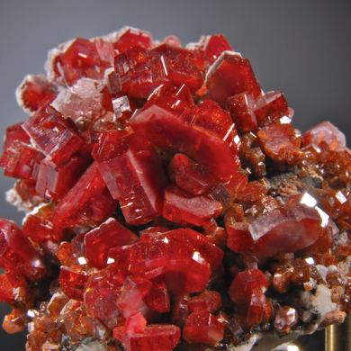 Vanadinite (exceptional electric red)