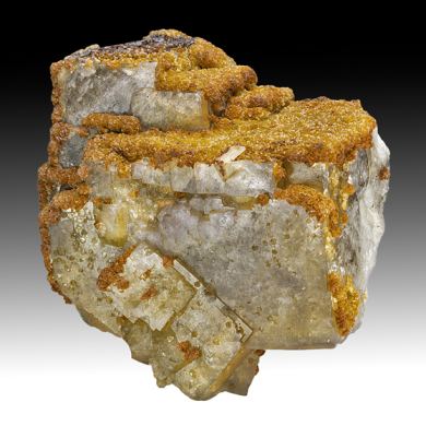 Fluorite with Siderite
