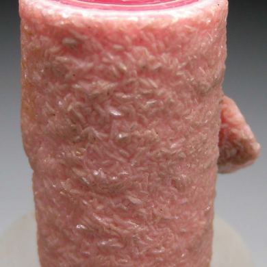 Rhodochrosite stalactite