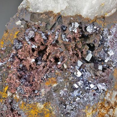 Cuprite with Copper