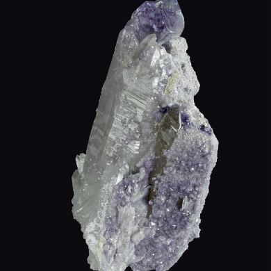 Fluorite on Quartz
