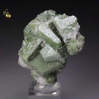 GARNET var. ANDRADITE, VESUVIANITE