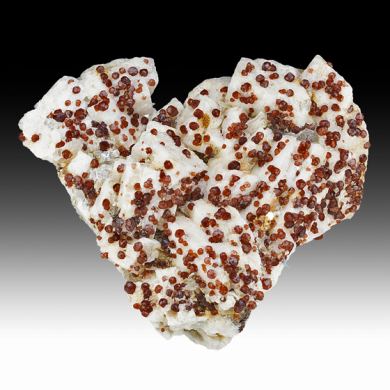 Spessartine with Feldspar