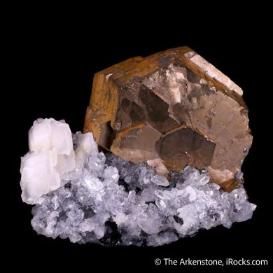 Pyrrhotite with Calcite and Quartz