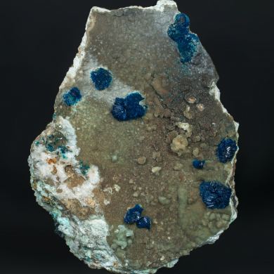 Veszelyite on Hemimorphite