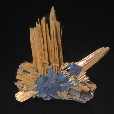 Rutile on Hematite