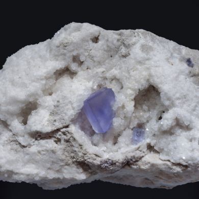 Fluorite with Quartz