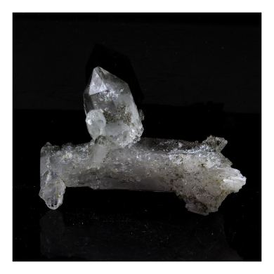 Quartz + Chlorite. 68.5 ct.