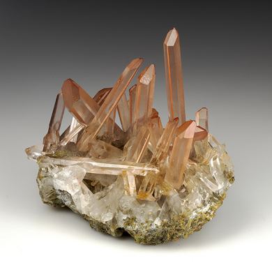 Quartz with Hematite