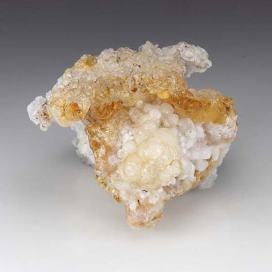 Opal var. Hyalite with Chalcedony