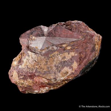 Hematite ps. Calcite (twinned)