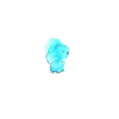 Neon blue Apatite. 0.82 ct.