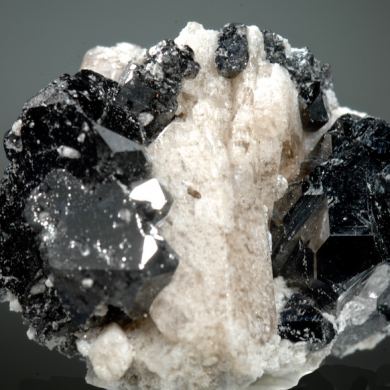 Bixbyite on Topaz