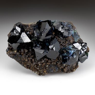 Lazulite with Siderite