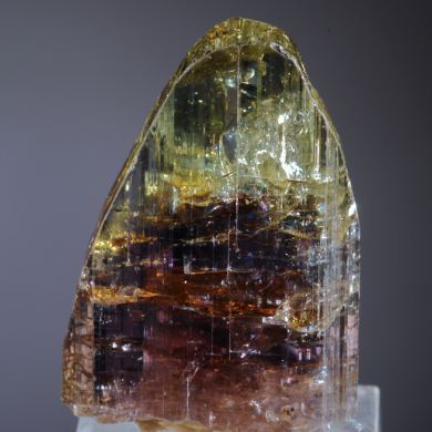 Tanzanite Multi Color zoned crystal