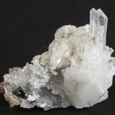 Hematite on Quartz