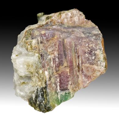 Elbaite with Quartz