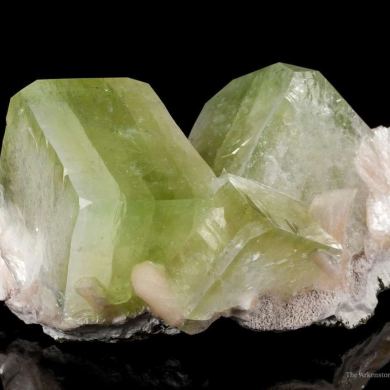 Fluorapophyllite With Stilbite