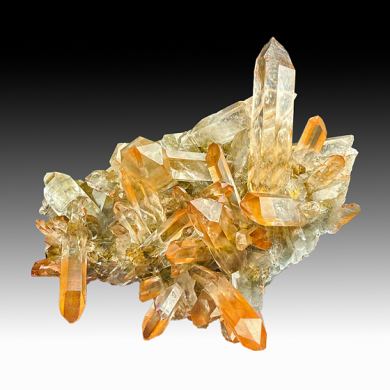 Quartz with Hematite