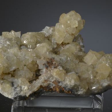 Adamite on Goethite
